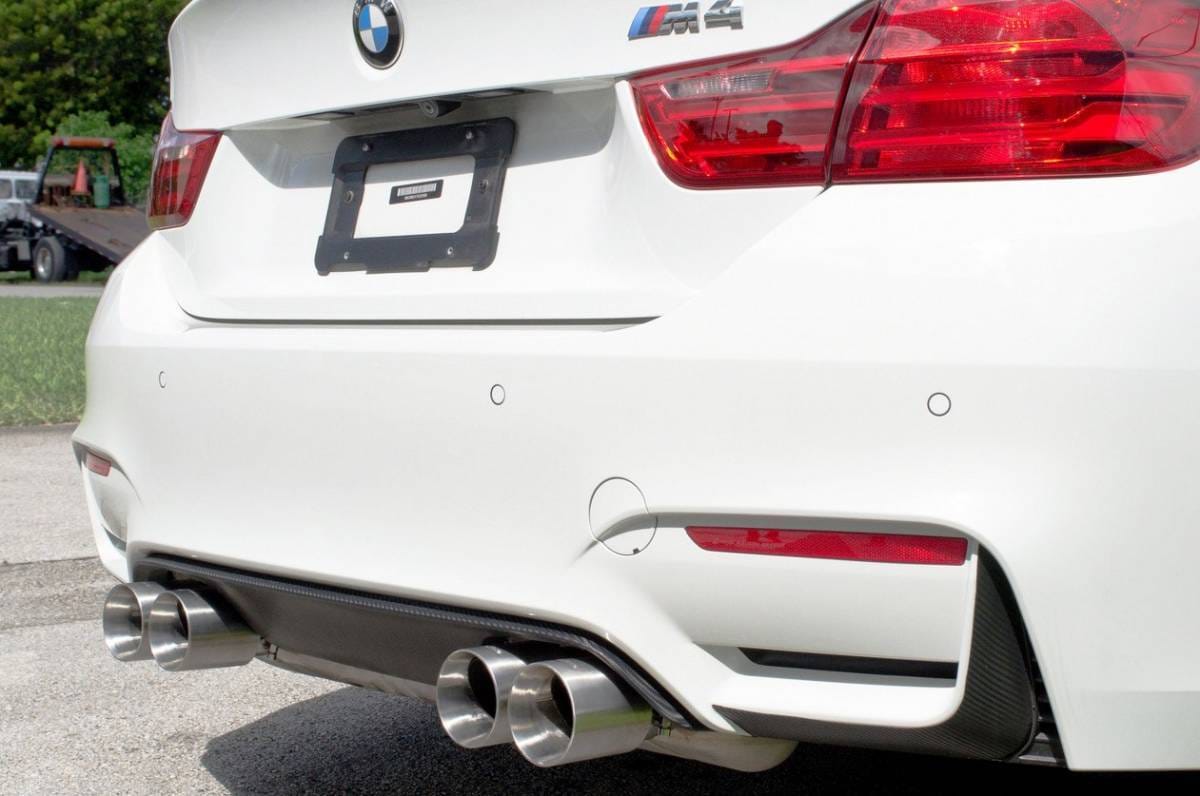 Active Autowerke Rear Exhaust Tips, Carbon Fiber for F8X BMW M3 & M4 thumbnail 2