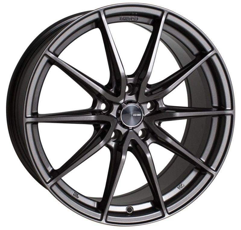 Enkei 509-880-3140AP Enkei DRACO 18x8.0 5x108 40mm Offset 72.6mm Bore Anthracite Wheel thumbnail 2