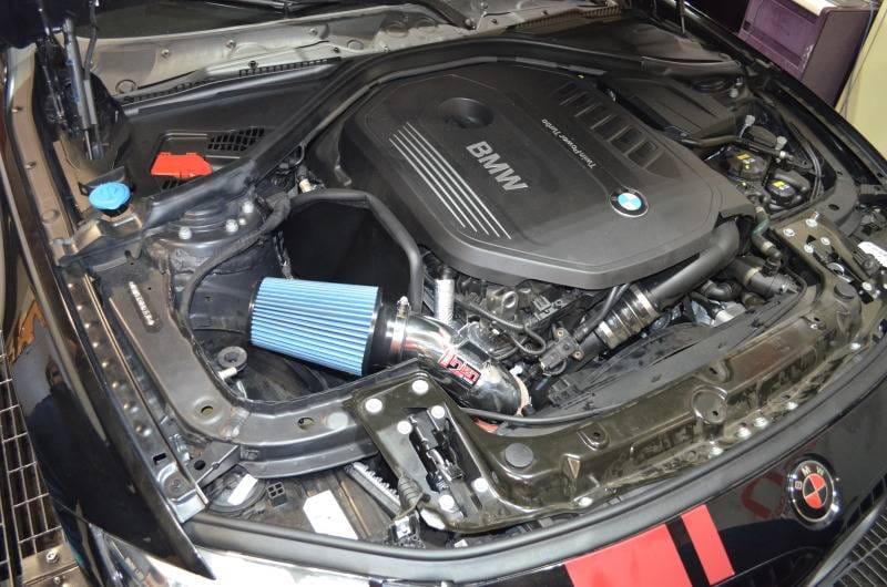 Injen SP1129WB Injen 16-19 BMW 340i/340i GT 3.0L Turbo Wrinkle Black Cold Air Intake - Fits 2016-2020 BMW M140i, 340i, 440i thumbnail 8