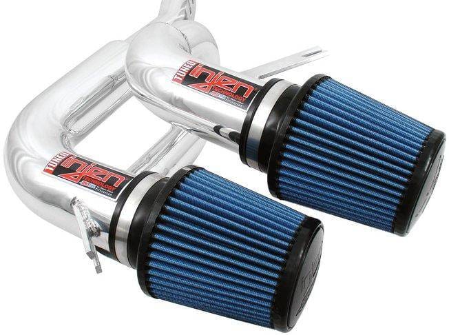 Injen SP1130P Injen 08-09 535i E60 3.0L L6 Twin intake & AMSOIL Filters Polished Short Ram Intake - Fits 2008-2010 BMW 535i, 535xi thumbnail 4