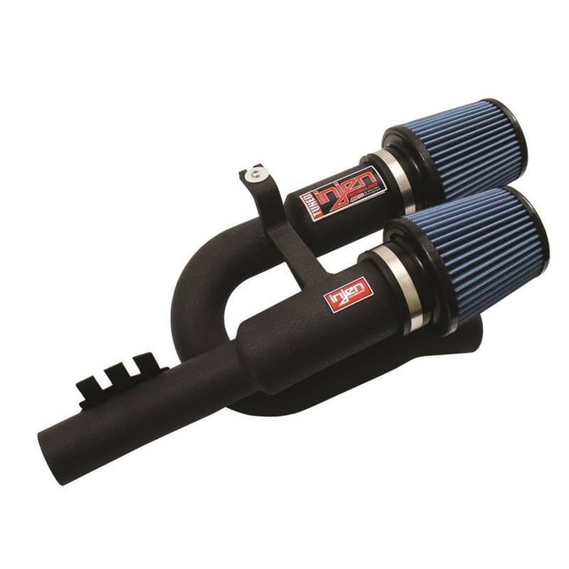 Injen SP1125WB Injen 07-09 335i E92 / 08-09 135i E82 3.0L L6 Twin intake Wrinkle Black Short Ram Intake - Fits 2007-2010 BMW 335xi, 335i thumbnail 2
