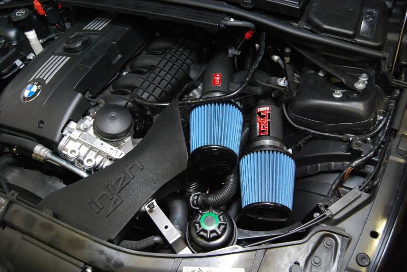 Injen SP1125WB Injen 07-09 335i E92 / 08-09 135i E82 3.0L L6 Twin intake Wrinkle Black Short Ram Intake - Fits 2007-2010 BMW 335xi, 335i thumbnail 12