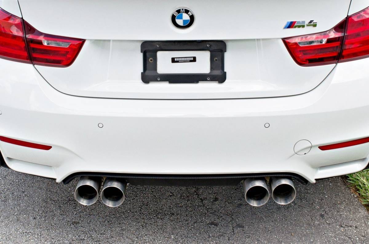 Active Autowerke Rear Exhaust Tips, Matte Black for F8X BMW M3 & M4 thumbnail 3