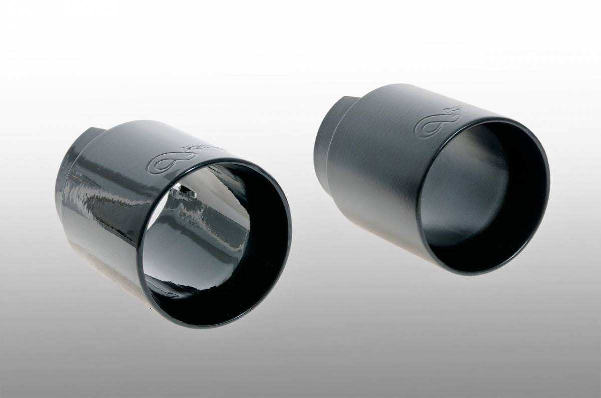 Active Autowerke Rear Exhaust Tips, Matte Black for F8X BMW M3 & M4 thumbnail 2