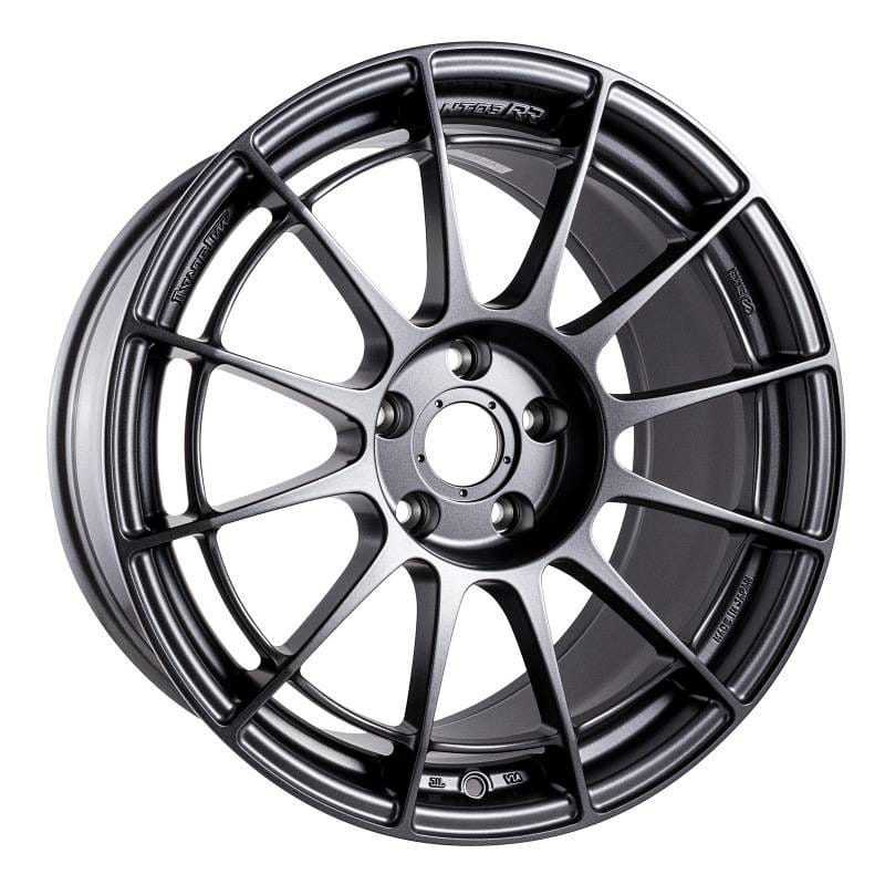 Enkei 512-895-6527GM Enkei NT03RR 18x9.5 5x114.3 27mm Offset 75mm Bore Gunmetal Wheel thumbnail 2