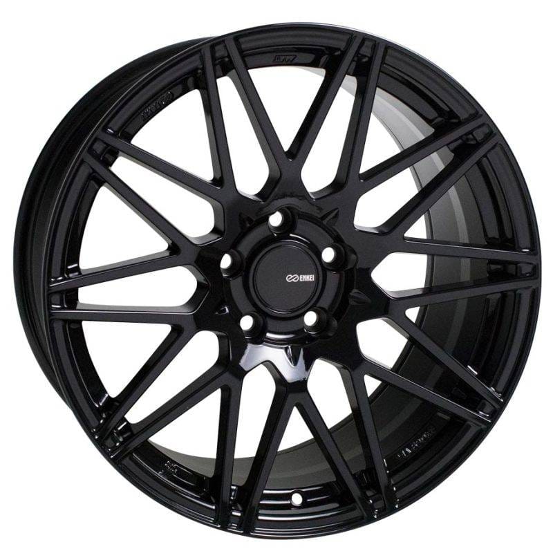 Enkei 515-780-6535BK Enkei TMS 17x8 5x114.3 35mm Offset 72.6mm Bore Gloss Black Wheel thumbnail 2