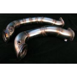 AR Design 3" 535i High Flow Cat Downpipes