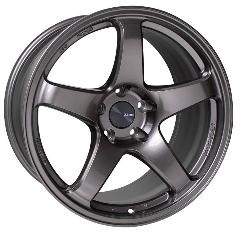 Enkei 527-770-6545DS Enkei PF05 17x7 5x114.3 45mm Offset 75mm Bore Dark Silver Wheel thumbnail 2