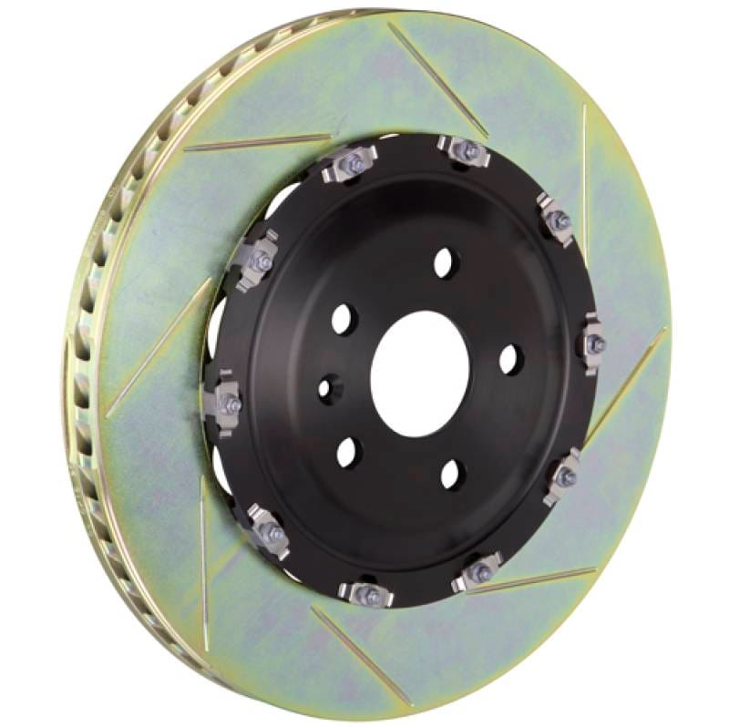 Brembo 102.9003A Brembo 08-16 R8 4.2/5.2 Excl CC Brake Fr 2-Piece Discs 380x34 2pc Rotor Slotted Type1 thumbnail 2