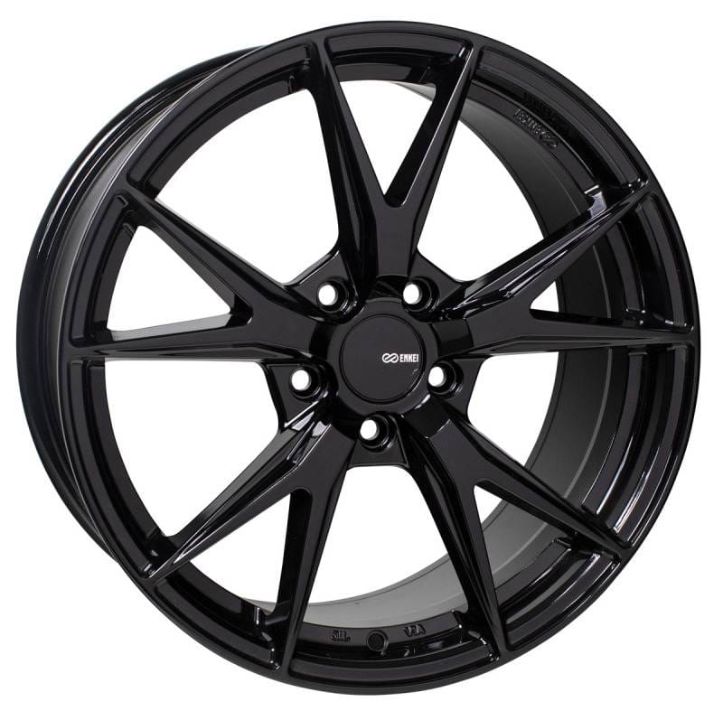 Enkei 523-775-6545BK Enkei Phoenix 17x7.5 45mm Offset 5x114.3 72.6mm Bore Gloss Black Wheel thumbnail 2