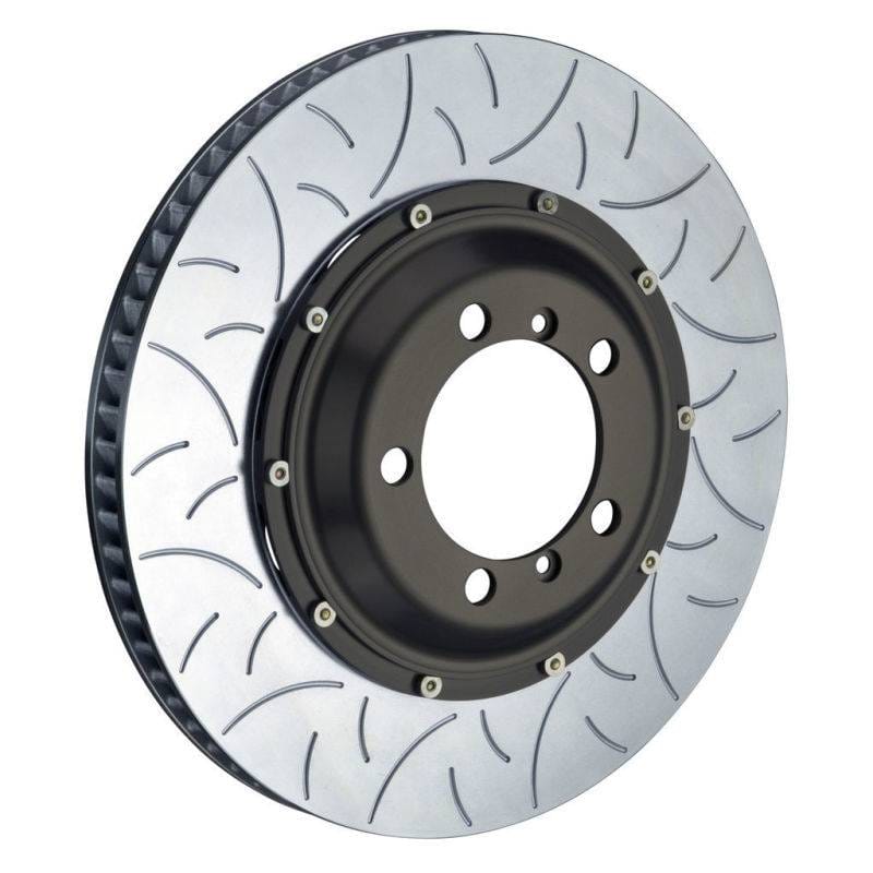 Brembo 103.9013A Brembo 04-06 CaRearera GT Front 2-Piece Discs 380x34 2pc Rotor Slotted Type-3 thumbnail 2
