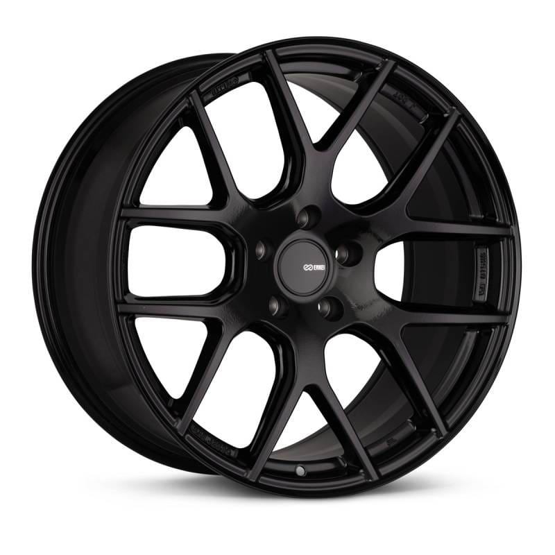 Enkei 531-285-1240BK Enkei XM-6 20x8.5 5x120 40mm Offset 72.6mm Bore Gloss Black Wheel thumbnail 2