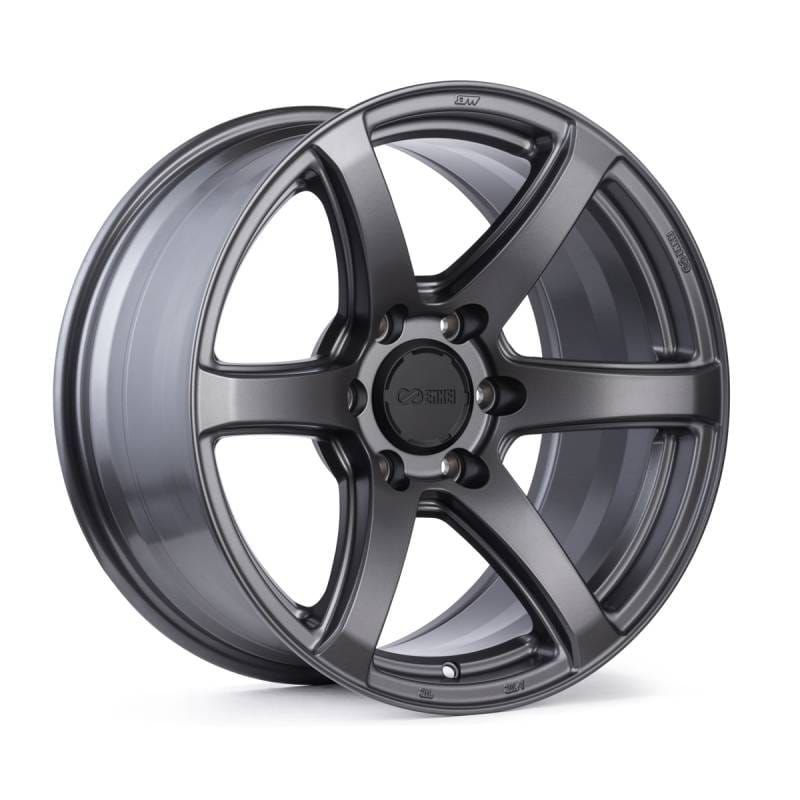 Enkei 538-790-8400GM Enkei Cyclone 17x9 6x139.7 0mm Offset 106.1 Bore - Matte Gunmetal Wheel thumbnail 2