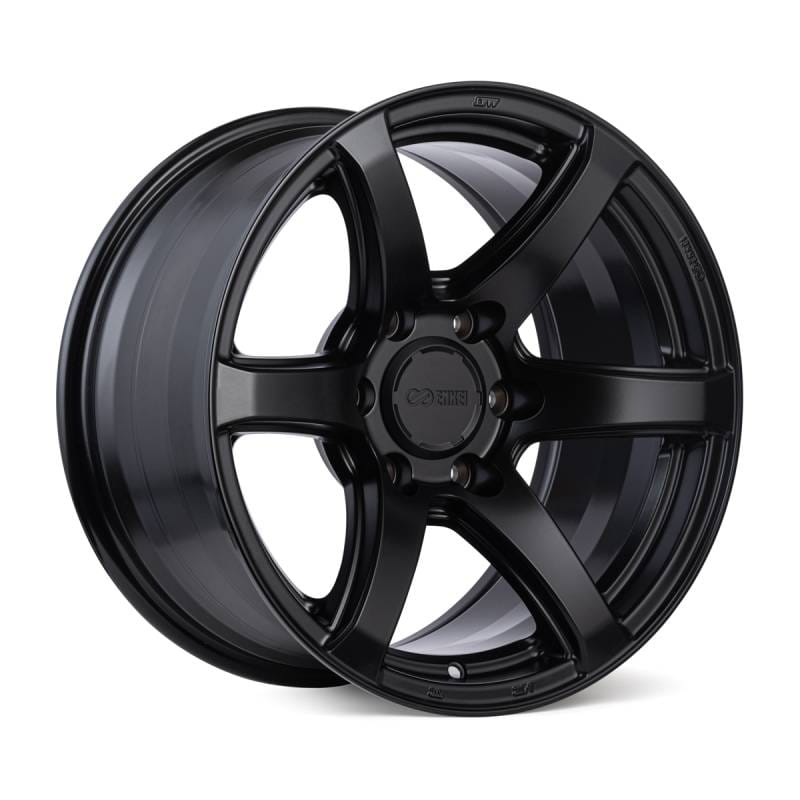 Enkei 538-890-8400BK Enkei Cyclone 18x9 6x139.7 0mm Offset 106.1 Bore - Matte Black Wheel thumbnail 2