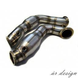 AR Design 3" 135i/335i N54 2007-2010 High Flow Cat Downpipes | AR-01-01002-1906