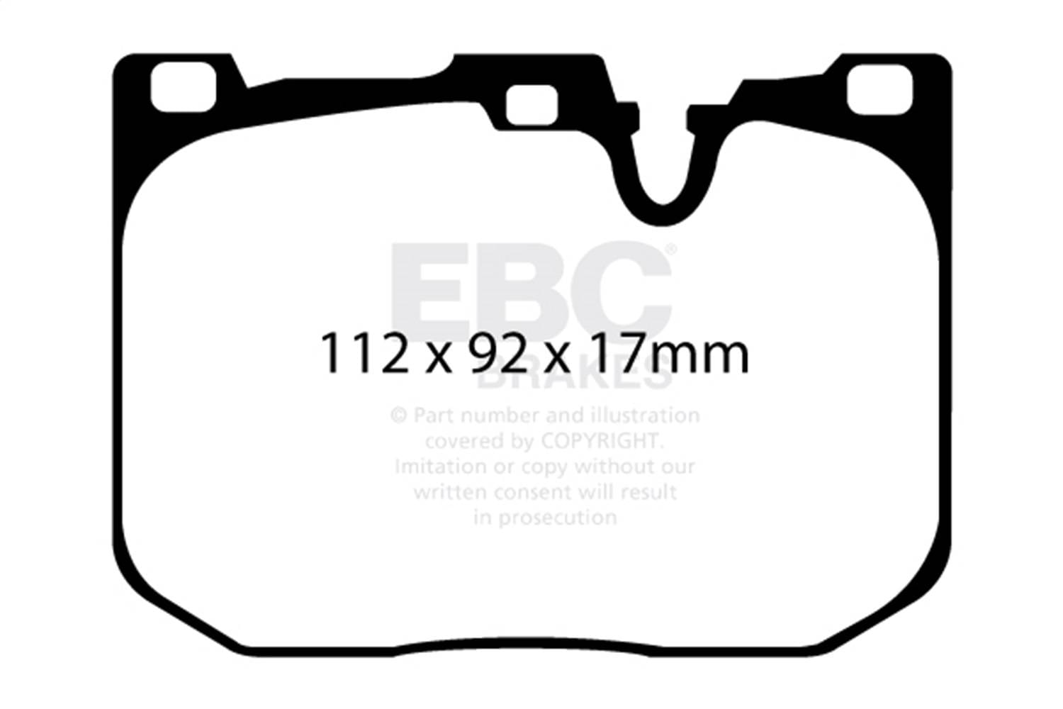 EBC Brakes S20K2038 EBC S20 Brake Pad and Rotor Kit - Fits select 2013-2020 BMW models thumbnail 2