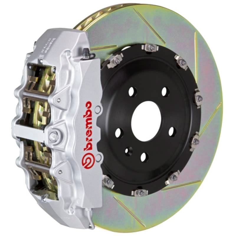 Brembo 1G2.9005A3 Brembo 00-02 CL500/03-05 S600/03-06 CL600 Fr GT BBK 8Pis Cast 380x34 2pc Rtr Slot Type1-Silver thumbnail 2