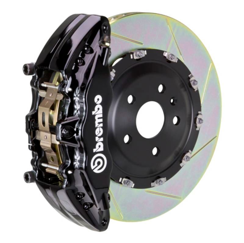 Brembo 1J2.9005A1 Brembo 05-08 LR3/05-13 Range Rover Sport Fr GT BBK 6Pist Cast 2pc 380x34 2pc Rotor Slot Type1-Black thumbnail 2