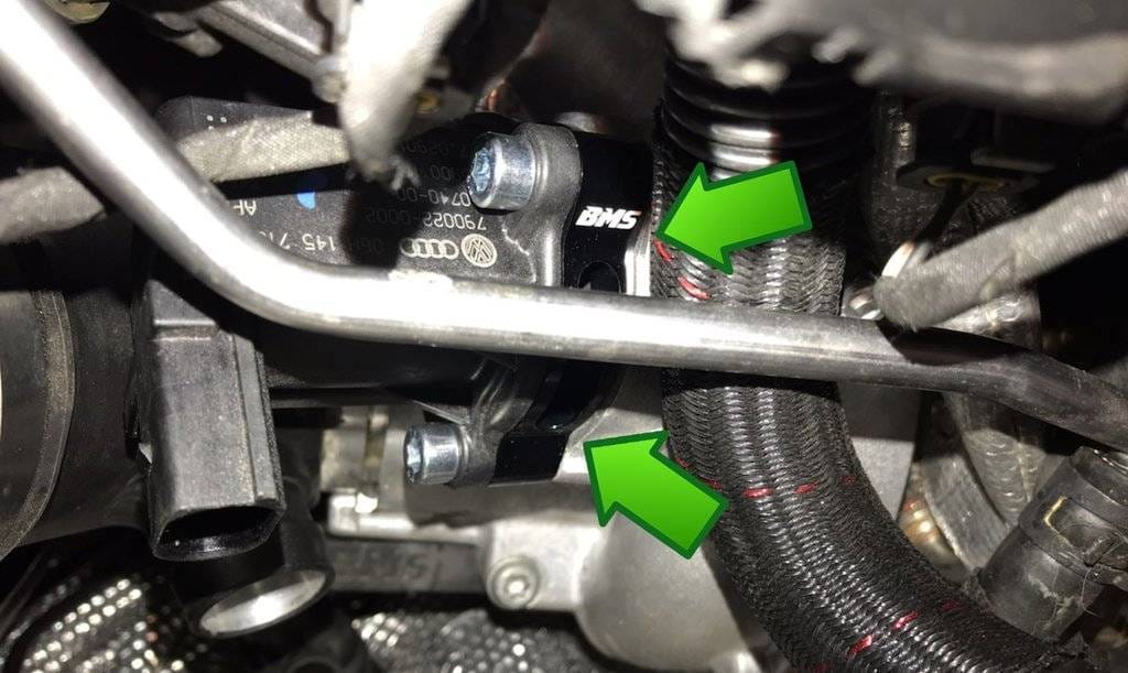 BMS BOV Spacer for 2015+ VW Golf/GTI MK7 thumbnail 3