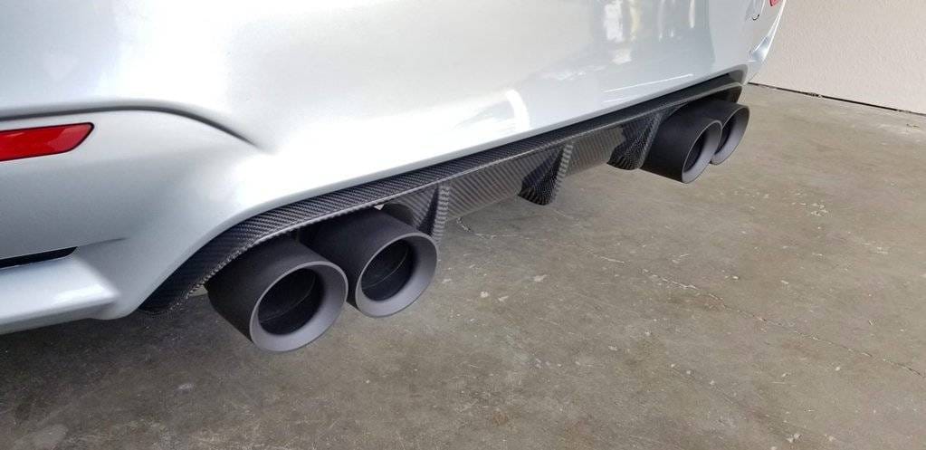 Burger Motorsports Angle Cut Billet Exhaust Tips (set of 4) for BMW F8x M3/M4 thumbnail 6