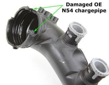 Burger Motorsports Chargepipe for BMW N54 w/ OEM Style DV Valves (2 Bungs) thumbnail 5