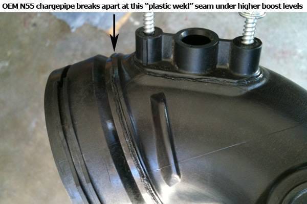 Burger Motorsports Chargepipe for BMW N55 (1 Bung) thumbnail 5