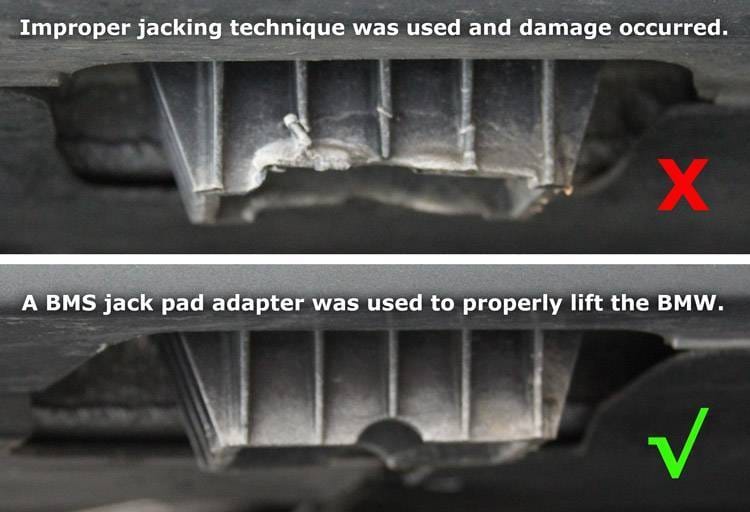 Burger Motorsports Metal Jack Pad Adapter for BMW thumbnail 5