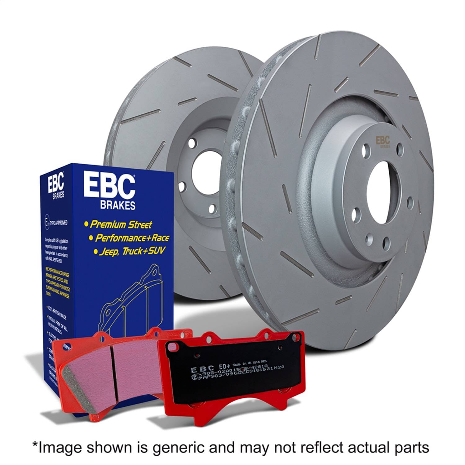 EBC Brakes S15KF1104 EBC S15 Brake Pad and Rotor Kit - Fits 2006-2009 Land Rover Range Rover Sport thumbnail 2