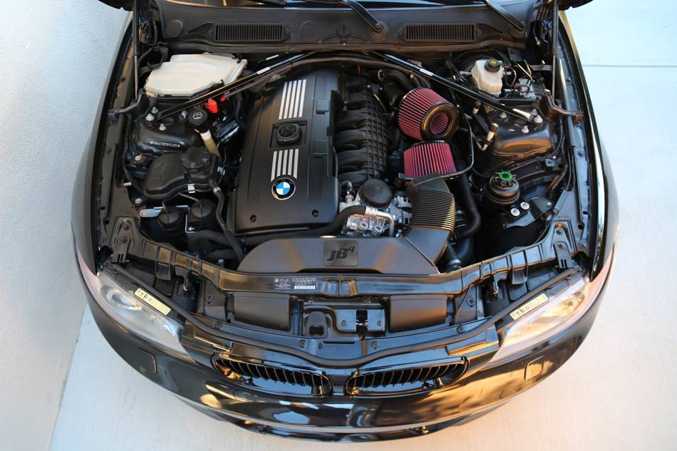 Burger Motorsport Dual Cone Performance Intake Kit for BMW N54 (Red Filters) thumbnail 4