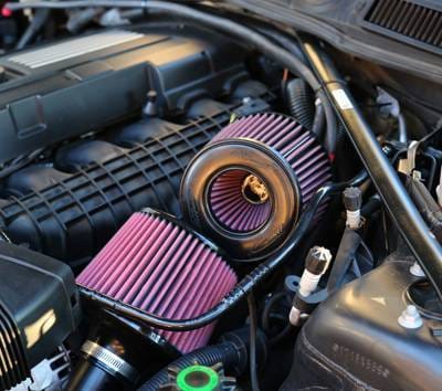 Burger Motorsport Dual Cone Performance Intake Kit for BMW N54 (Red Filters) thumbnail 3