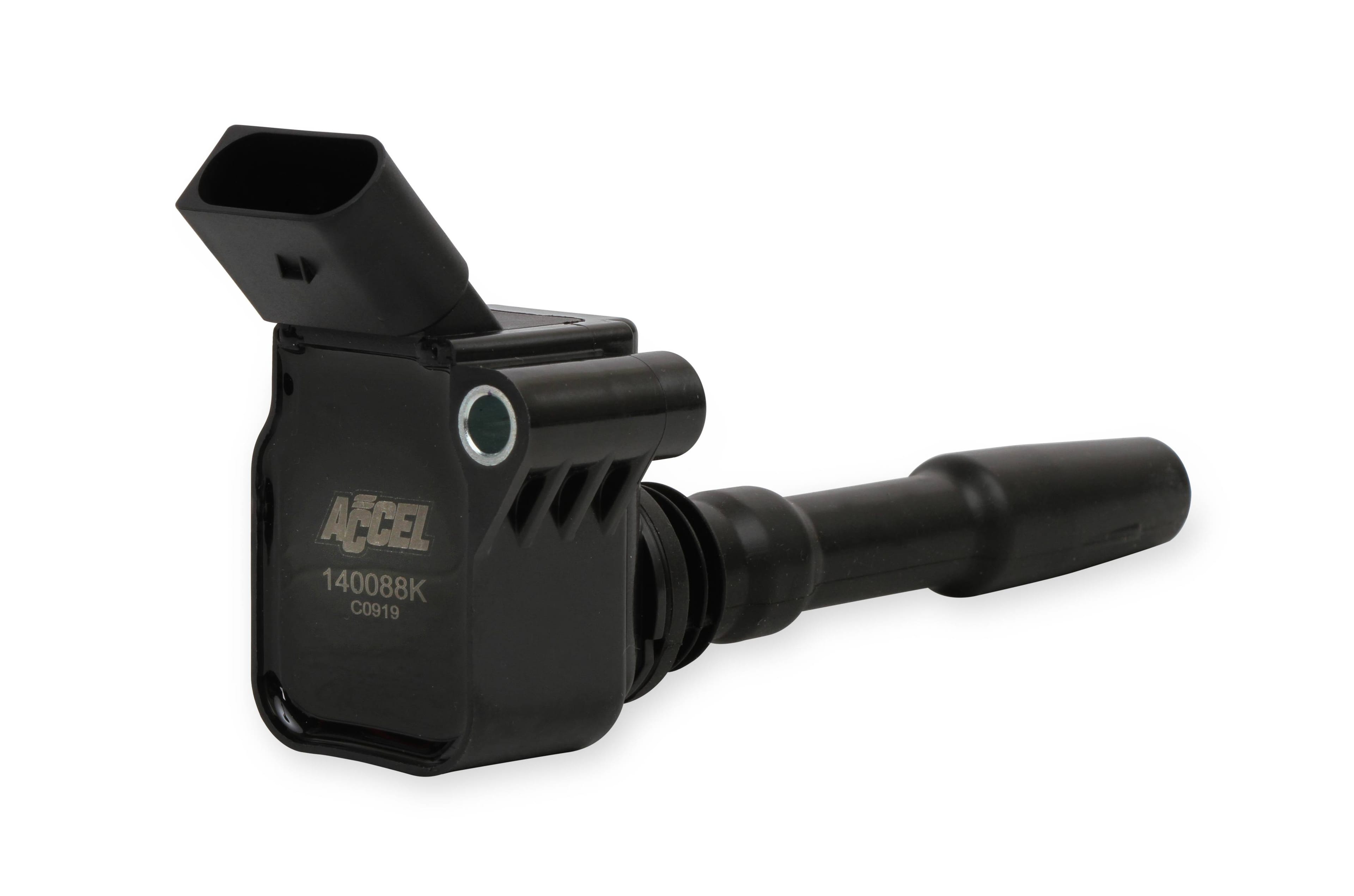 BDDP 140088K-4 Accel Ignition Coils - 2014-2019 VW/Audi 1.8/2.0L Engines, 4-Pack, Black - Fits select 2014-2019 Audi, Volkswagen applications thumbnail 16