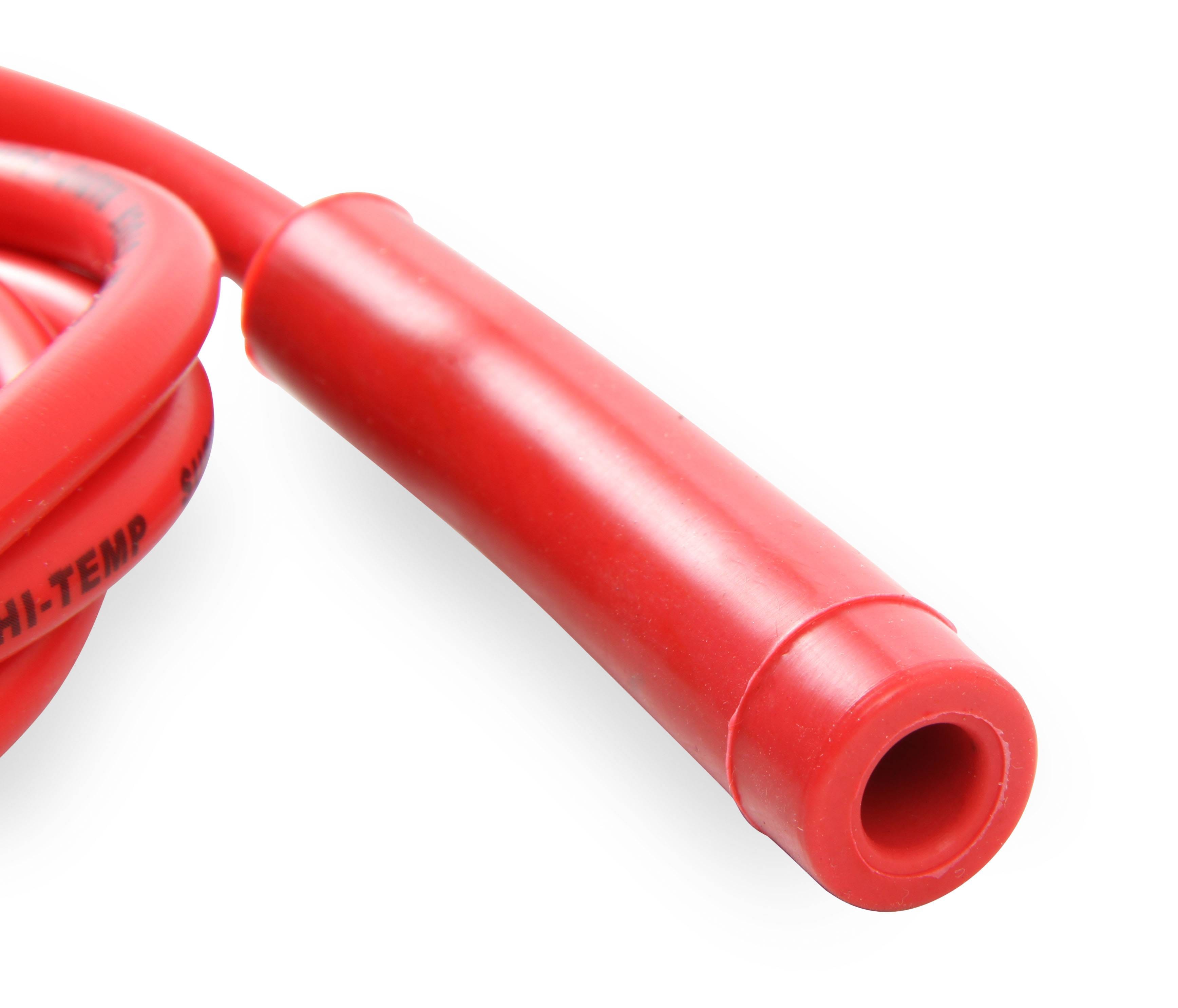 BDDP 170500R Single Wire Replacement Kit - Straight and 90 Spark plug boots - Universal - Red thumbnail 6