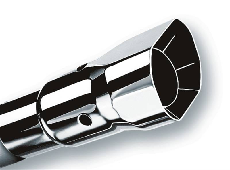 Borla 20115 Borla Universal Polished Tip Single Square Angle-Cut Intercooled (inlet 2 1/4in. Outlet 2 1/2 x 2 3/ thumbnail 5