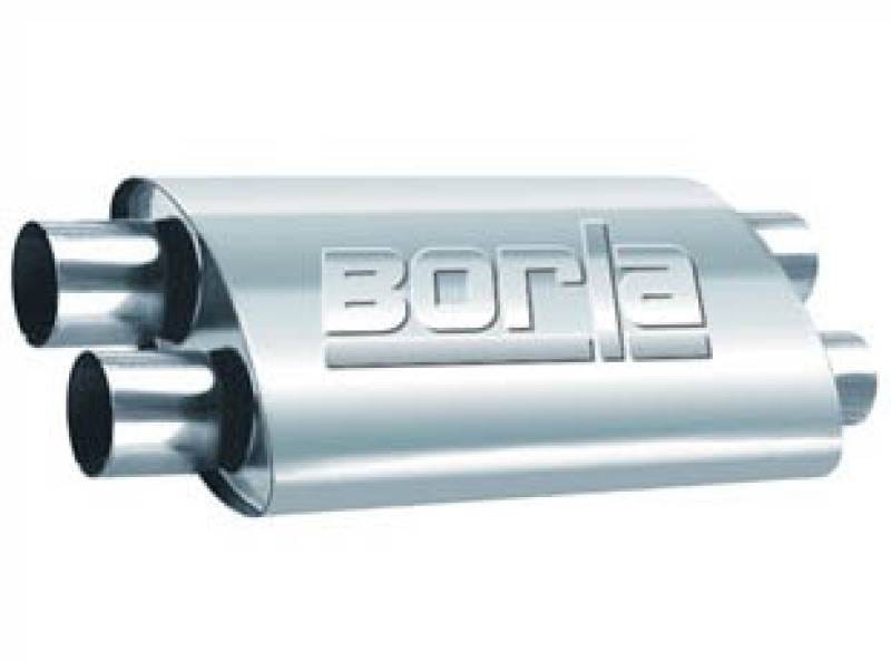Borla 400286 Borla 2.50in Dual In/Out 19in x 9.5in x 4in PRO-XS Muffler thumbnail 5