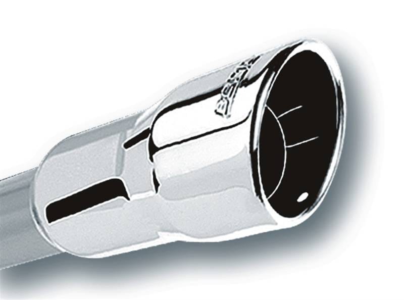 Borla 20251 Borla 3in Inlet 4.25in Round Rolled Angle Cut x 4in Long Universal Exhaust Tips thumbnail 4