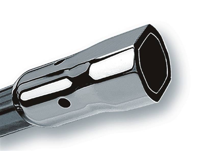 Borla 20252 Borla 2.25in Inlet 3.38in x 3.0in Square Angle Cut Phantom x 6.5in Long Universal Exhaust Tips thumbnail 4