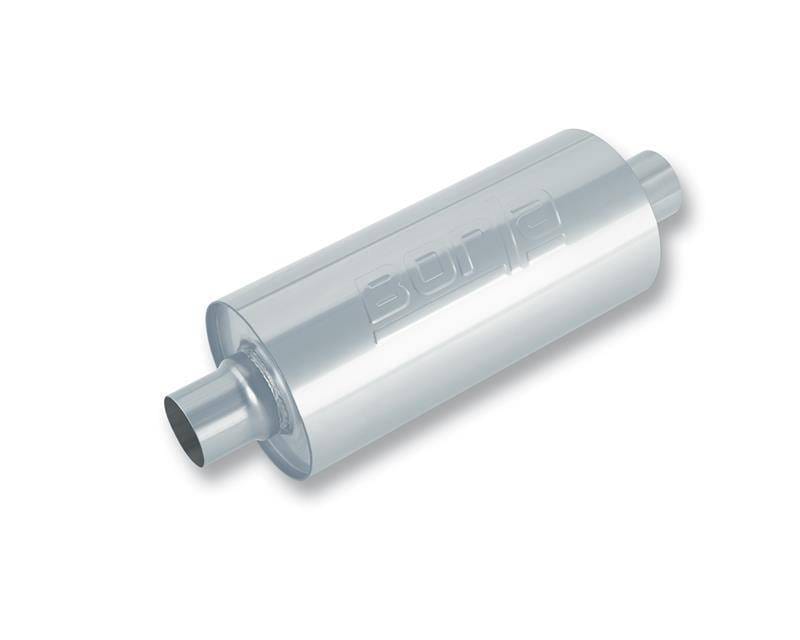 Borla 400436 Borla 3in In/Out 6.75in Diameter x 24in Turbo XL Muffler - Developed for Truck Applications thumbnail 2