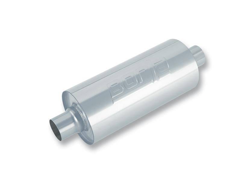 Borla 400436 Borla 3in In/Out 6.75in Diameter x 24in Turbo XL Muffler - Developed for Truck Applications thumbnail 5