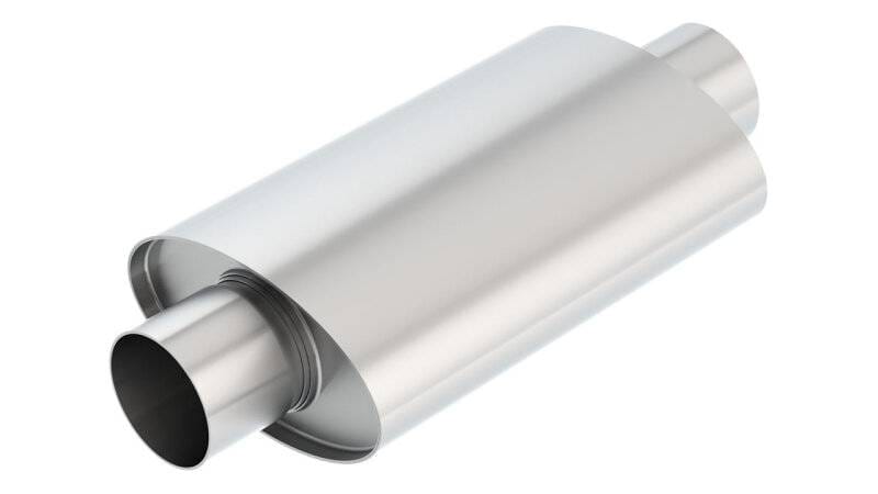Borla 400371 Borla XR-1 Multi-Core 3in Ctr-Ctr Oval 16in x 4.25in x 7.88in Rotary Engine Equipped Racing Muffler thumbnail 4