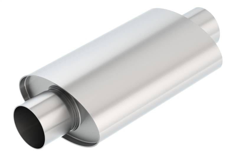 Borla 400372 Borla XR-1 Multi-Core 3in Ctr-Ctr Oval 12in x 4.25in x 7.88in Rotary Engine Equipped Racing Muffler thumbnail 2
