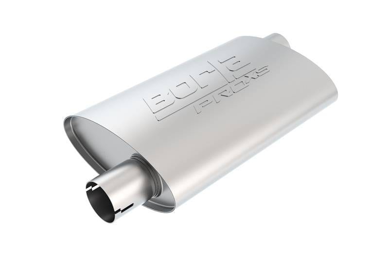 Borla 400488 Borla Universal Pro-XS Oval 2in Inlet/Outlet Offset/Offset Notched Muffler thumbnail 6