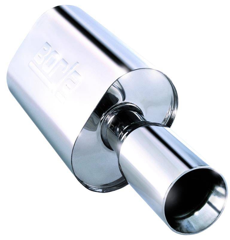Borla 40060 Borla Boomer Blow Torch Muffler Oval 2-1/4in x 4in Side Round Out thumbnail 4