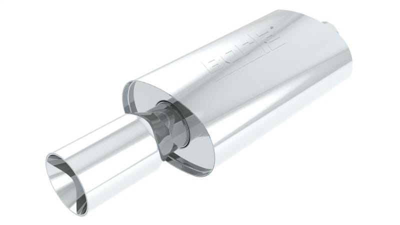 Borla 40060 Borla Boomer Blow Torch Muffler Oval 2-1/4in x 4in Side Round Out thumbnail 5