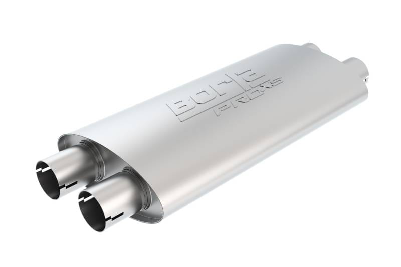 Borla 400492 Borla Pro-XS 2.25in Tubing 19in x 4in x 9.5in Oval Notched Dual In / Dual Out Muffler thumbnail 5