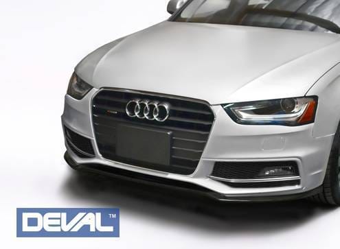 DEVAL Carbon Fiber Front Lip Spoiler for 13-16 Audi S4/A4 S-line B8.5 thumbnail 3