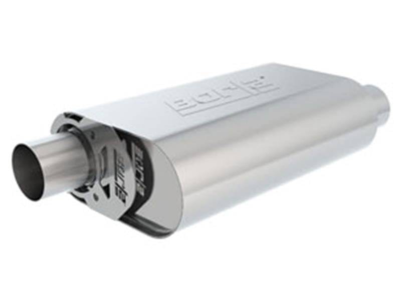 Borla 400835 Borla CrateMuffler Stock SBF 289/302 (Exc. Coyote) ATAK 2.25in Inlet/Outlet Oval Muffler thumbnail 4