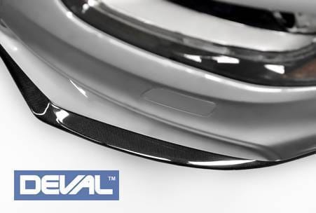 DEVAL Carbon Fiber Front Lip Spoiler for 13-16 Audi S4/A4 S-line B8.5 thumbnail 4