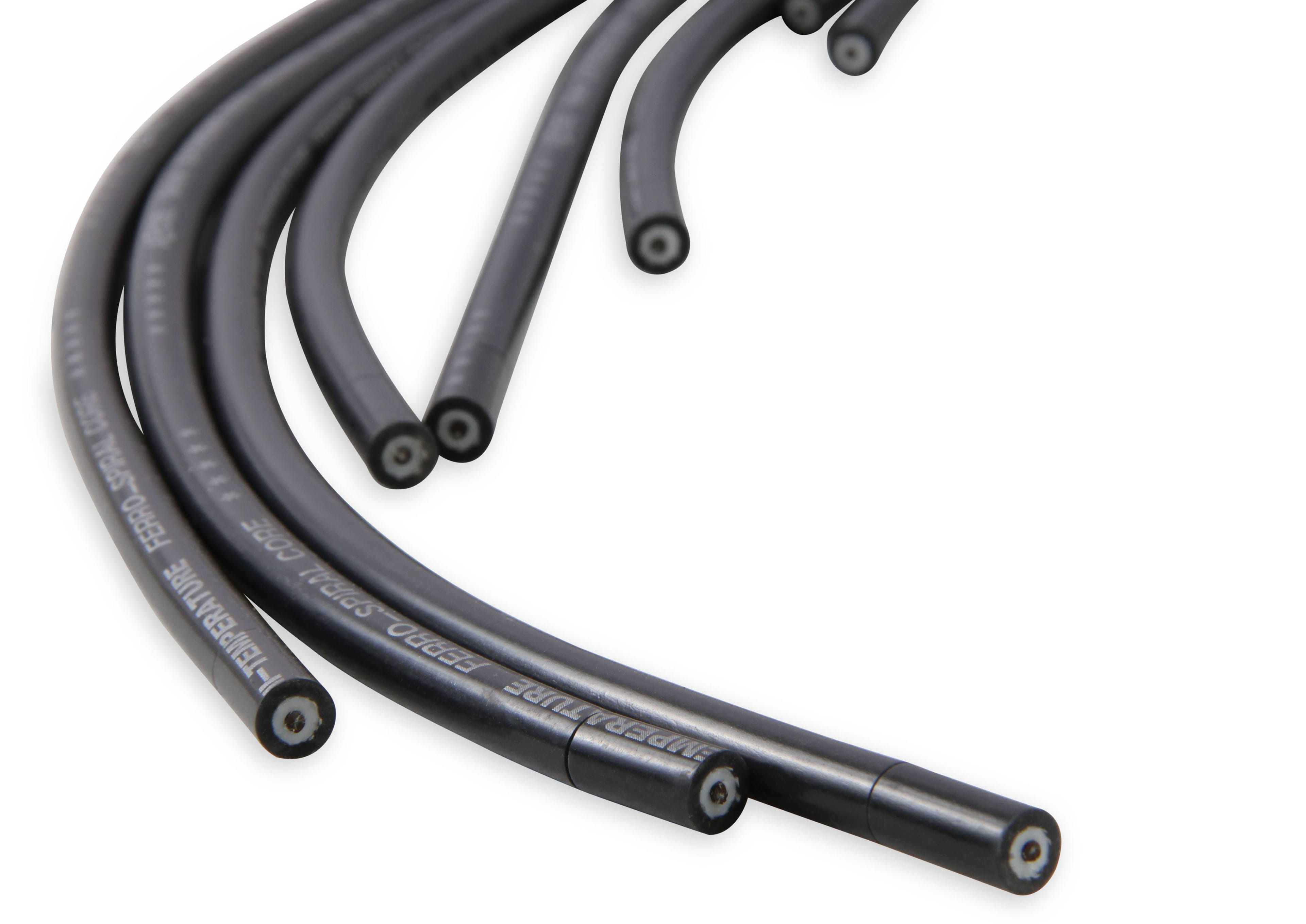 BDDP 9001C Spark Plug Wire Set - Universal - 90 Deg White Ceramic Boots - Fits select 1960-1972 Mercedes-Benz models thumbnail 8