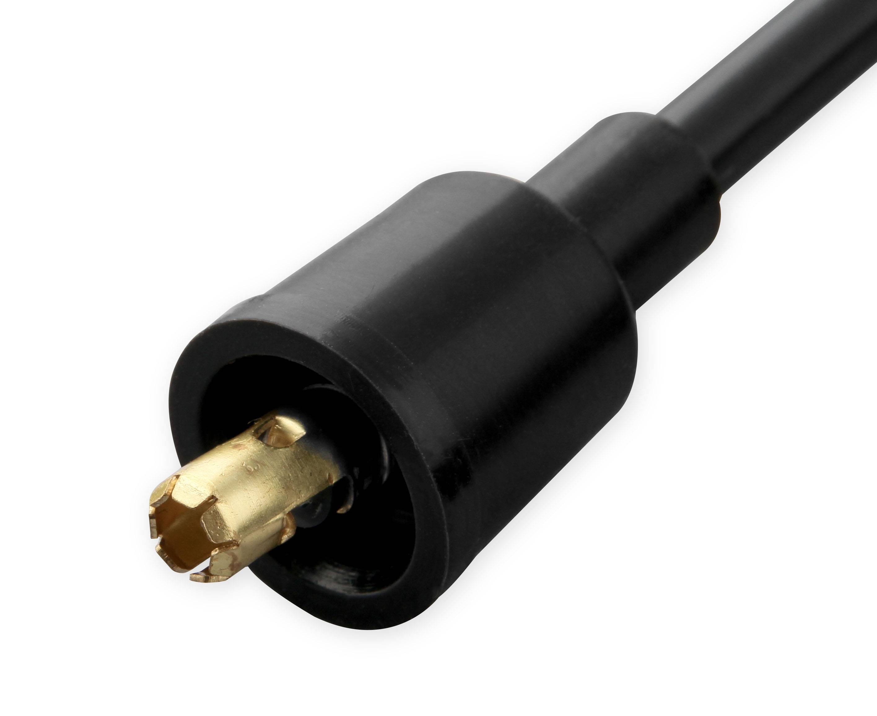 BDDP 9001CK Spark Plug Wire Set - Universal - 90 Deg Black Ceramic Boots thumbnail 6