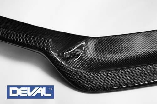DEVAL Carbon Fiber Front Lip Spoiler for 13-16 Audi S4/A4 S-line B8.5 thumbnail 2